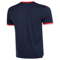 Shop Clinton T-Shirt Men - Dark Blue, Red Shirts