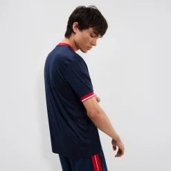Shop Clinton T-Shirt Men - Dark Blue, Red Shirts