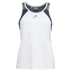 New Club 22 Tank Top Women - White, Dark Blue Tops