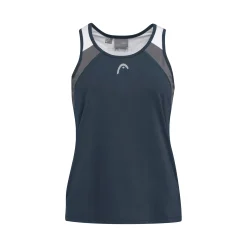 Clearance Club 22 Tank-Top Tank Top Girls - Dark Blue, White Tops