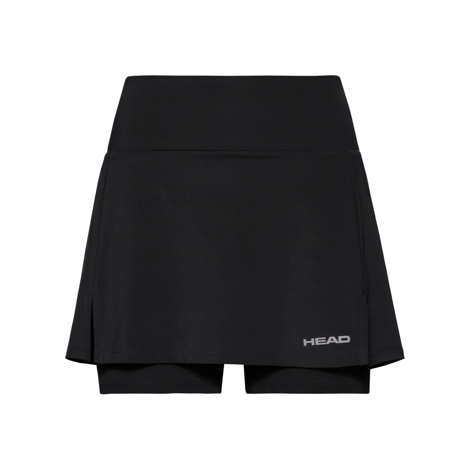 Fashion Club Basic Long Skirt Women - Black, Silver Skirts
