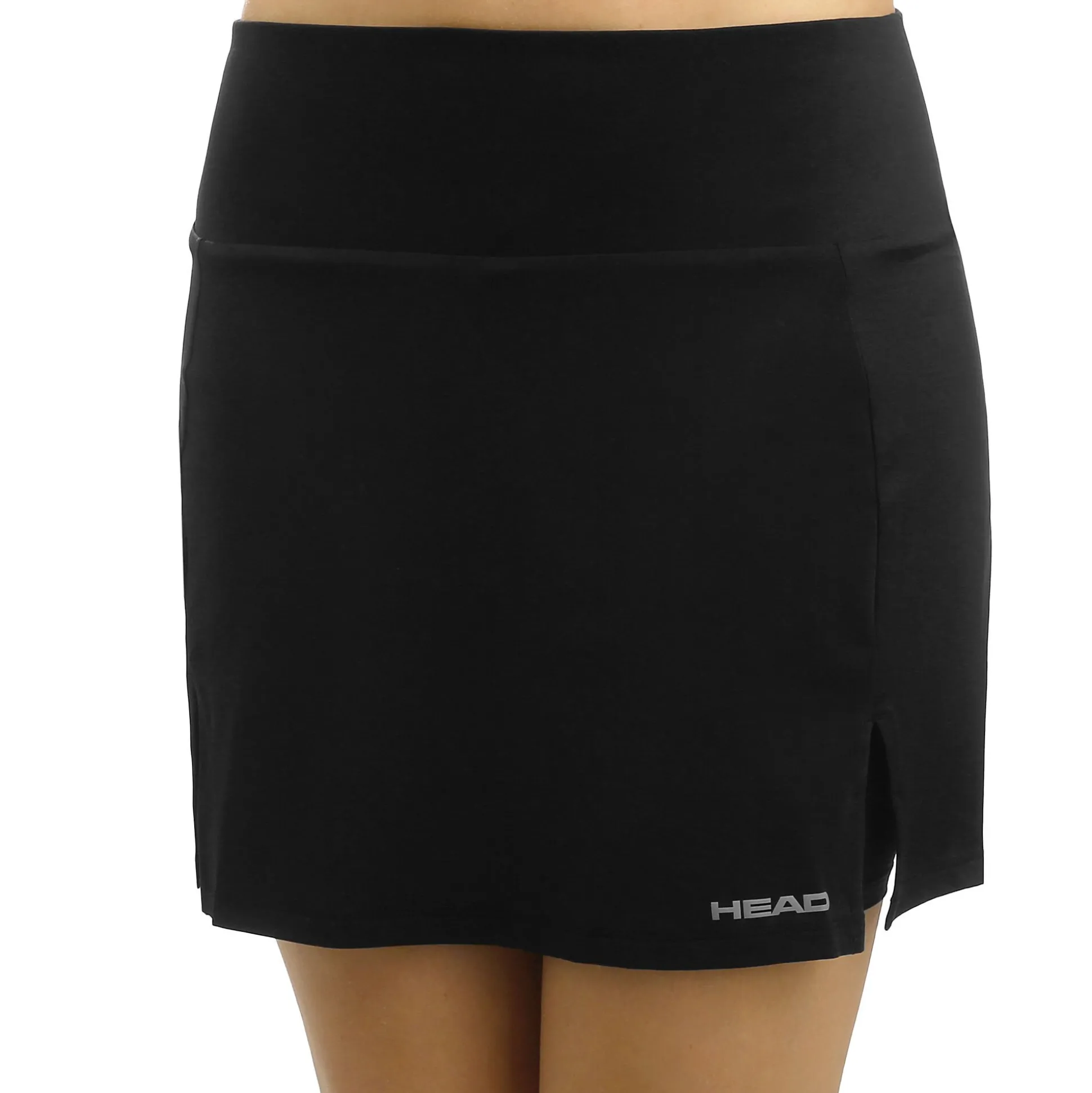 Fashion Club Basic Long Skirt Women - Black, Silver Skirts