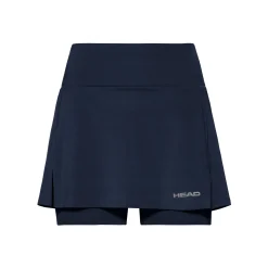 Online Club Basic Long Skirt Women - Dark Blue, Silver Skirts