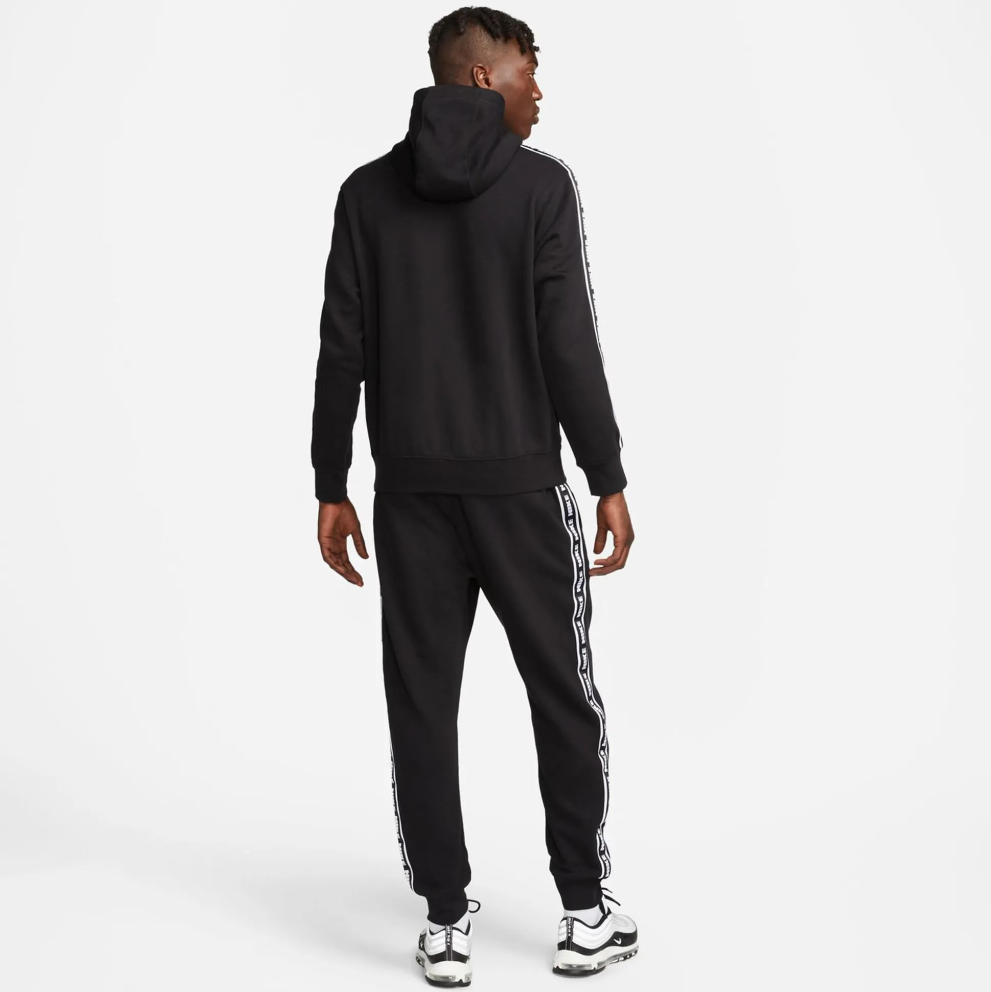 Fashion Club Fleece GX Tracksuit Men - Black, White Tracksuits
