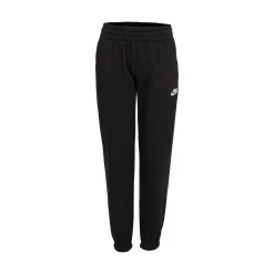 Cheap Club Fleece Loose Training Pants Girls - Black, White Pants