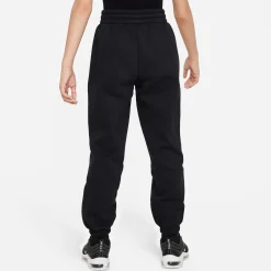 Cheap Club Fleece Loose Training Pants Girls - Black, White Pants