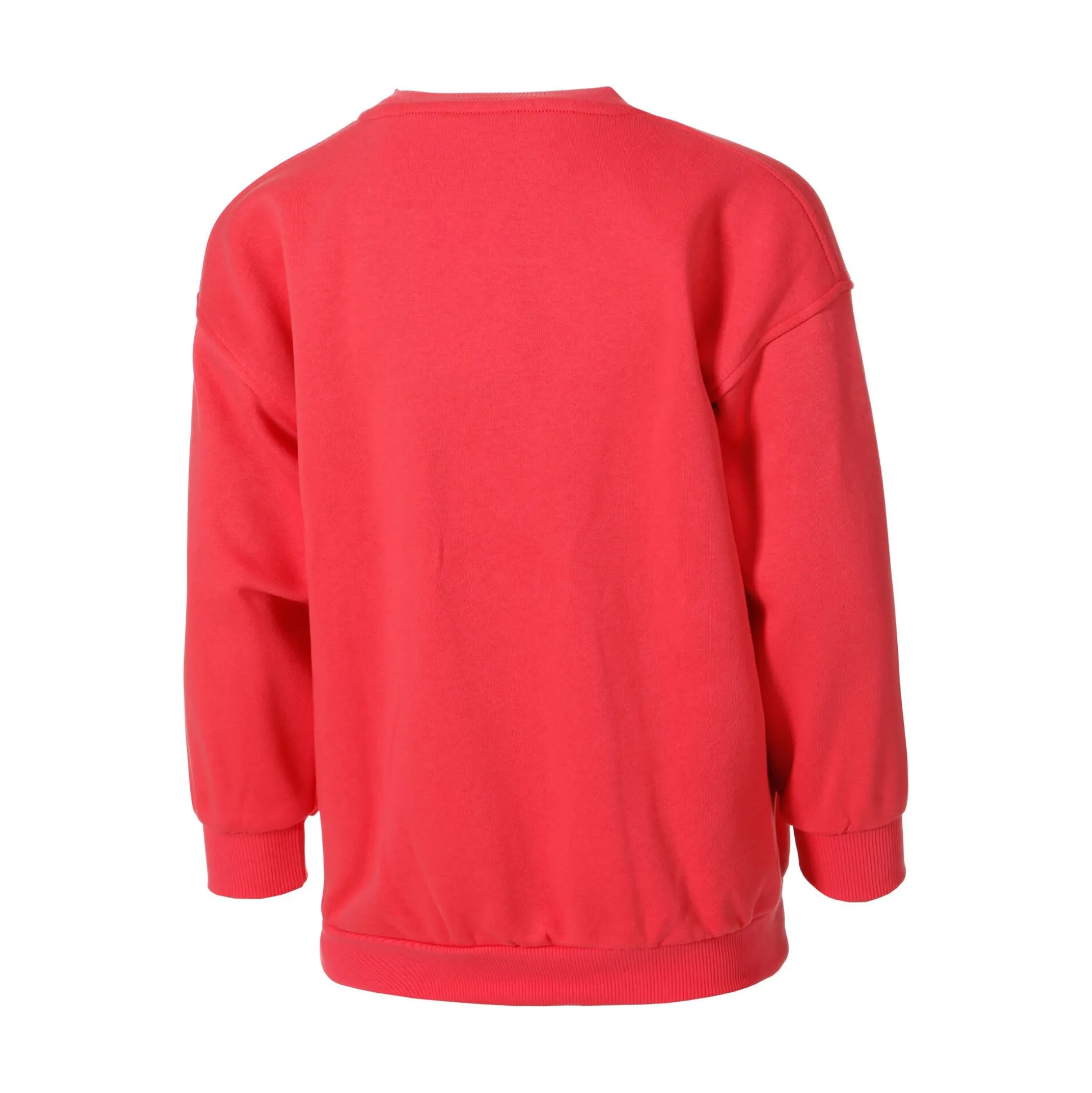 Discount Club Fleece Oversized Crew Sweatshirt Girls - Hoodies & Sweaters