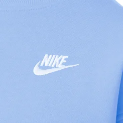 Best Sale Club Fleece Oversized Crew Sweatshirt Girls - Light Blue, White Hoodies & Sweaters