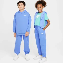 Outlet Club Fleece Training Pants Girls - Light Blue Pants