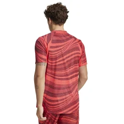 Online Club Graphic T-Shirt Men - Orange, Red Shirts
