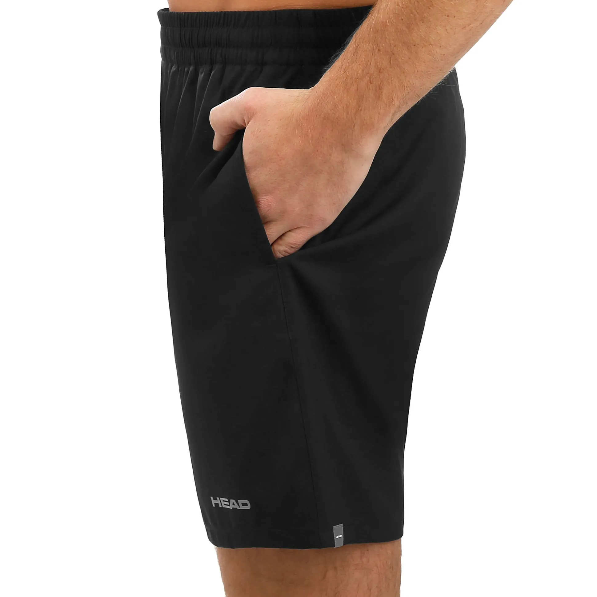 Discount Club 7in Shorts Men - Black, Silver Shorts