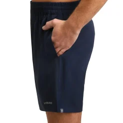 Hot Club 7in Shorts Men - Dark Blue, Silver Shorts