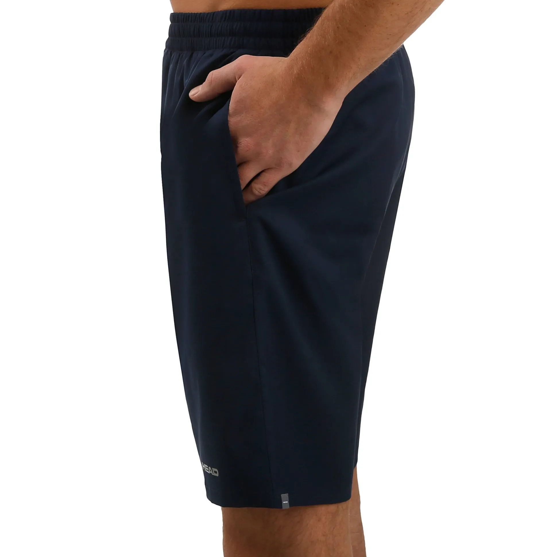 Outlet Club 9in Shorts Men - Dark Blue, Silver Shorts