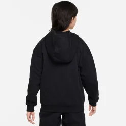 Store Club Oversized Fleece Zip Hoodie Girls - Jackets