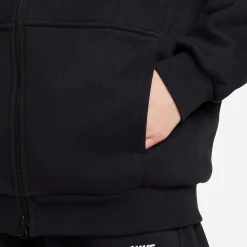 Store Club Oversized Fleece Zip Hoodie Girls - Jackets