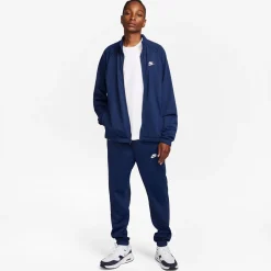 Hot Club Tracksuit Men - Dark Blue, White Tracksuits