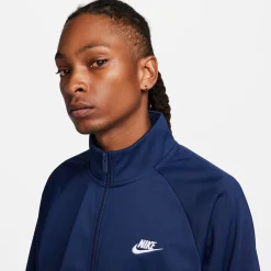 Hot Club Tracksuit Men - Dark Blue, White Tracksuits