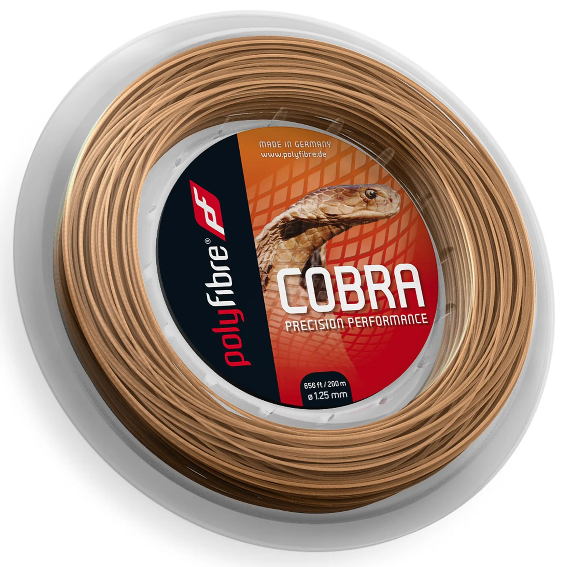 Clearance Cobra Beige/braun String Reel 200m - Beige String Reels