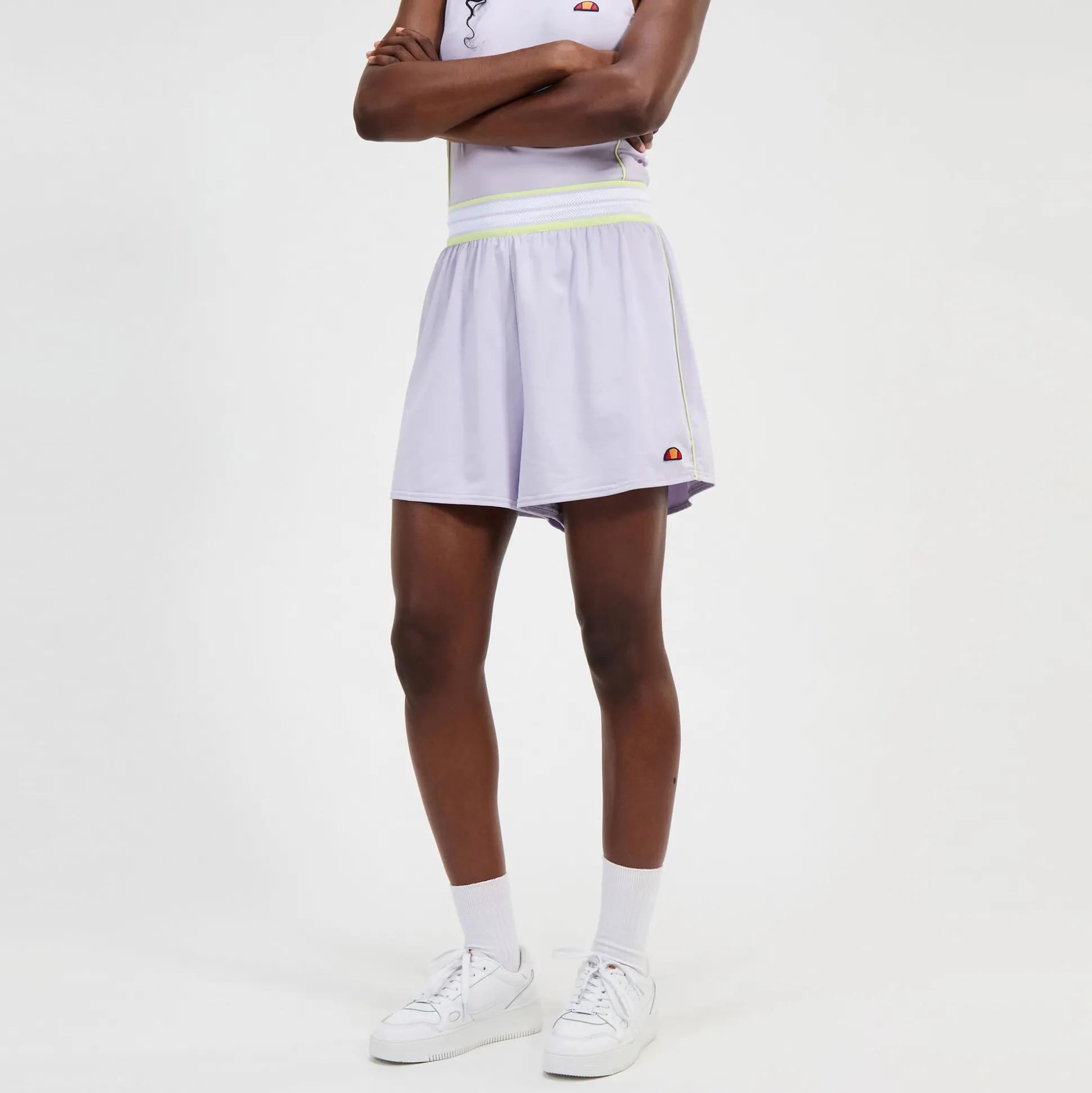 Cheap Coburg Shorts Women - Lilac, White Shorts
