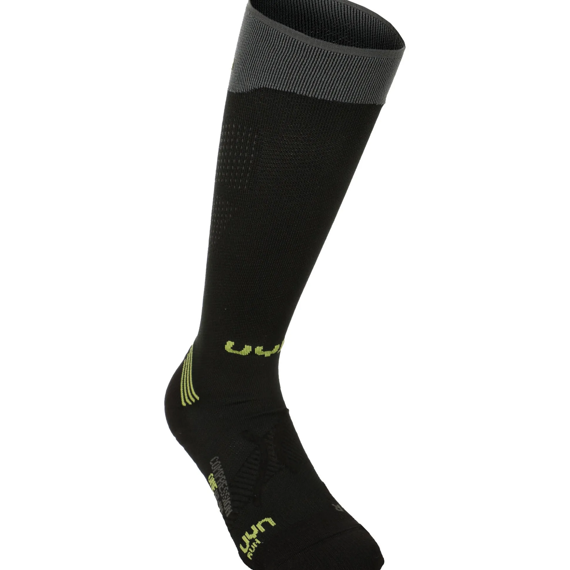 Cheap Compression One Running Socks Men - Black, Grey Running Clothing