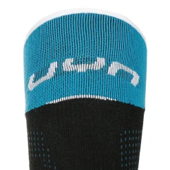 New Compression One Running Socks Women - Black, Turquoise Running Clothing