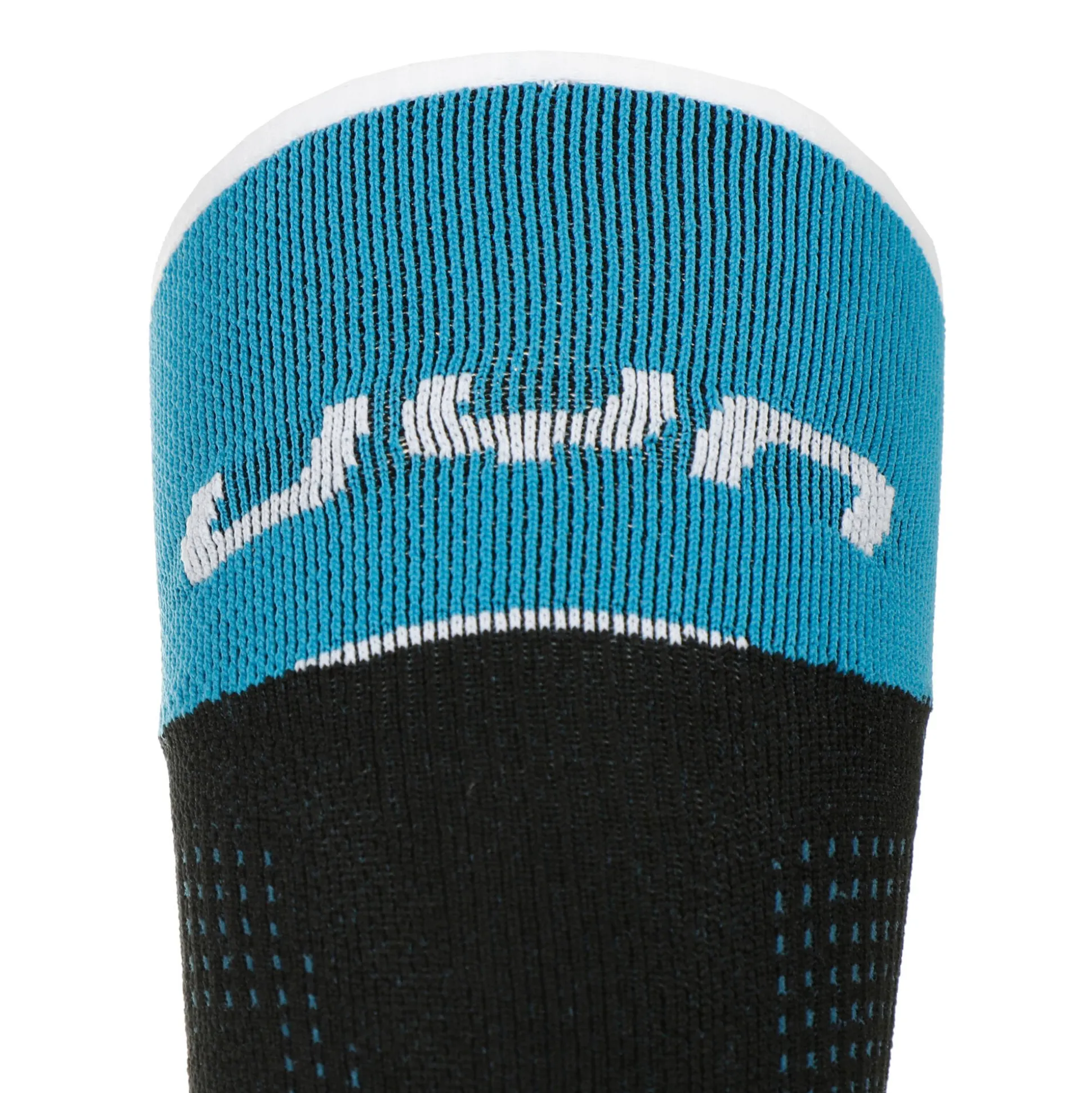 New Compression One Running Socks Women - Black, Turquoise Running Clothing