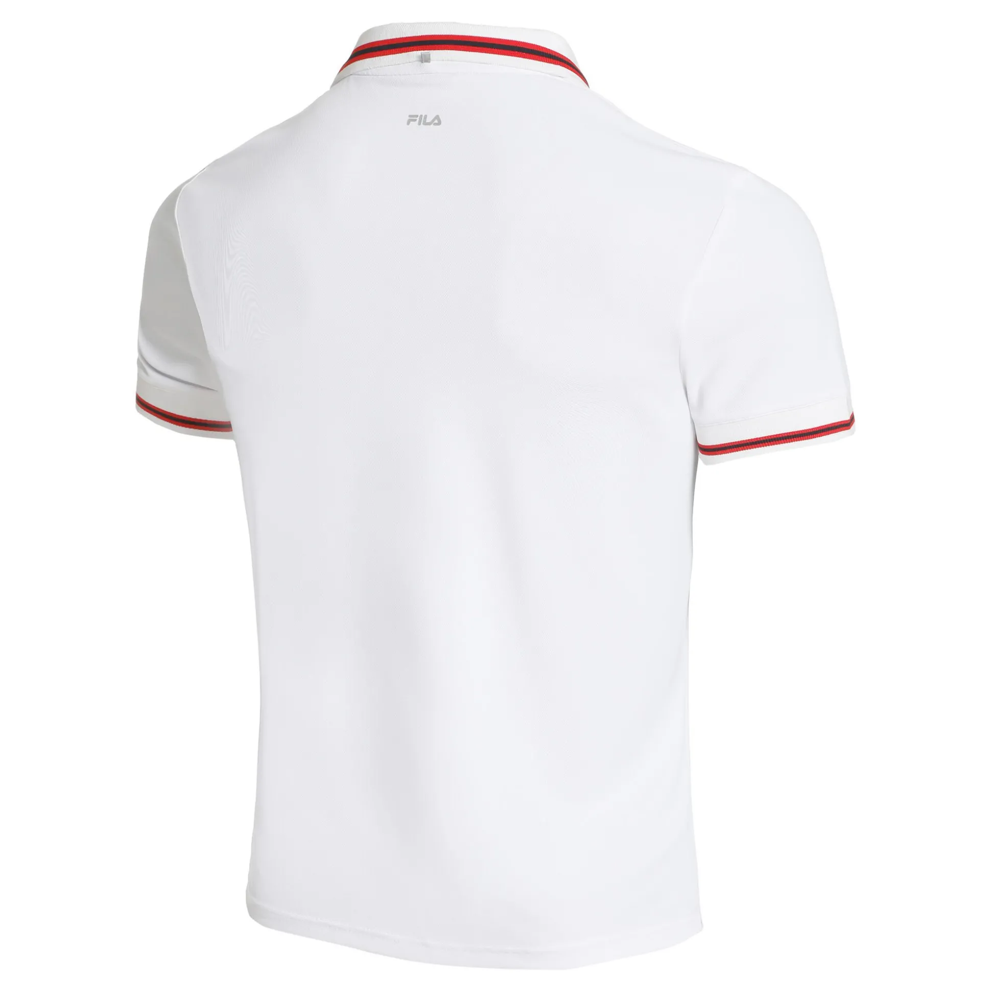 Online Core Button Piro Polo Men - White, Red Shirts
