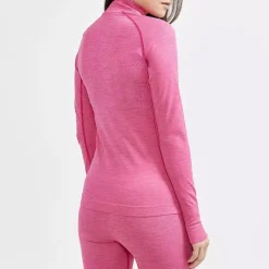 Fashion Core Dry Active Comfort Half-Zip Vest Women - Dark Blue Running Clothing|Underwear
