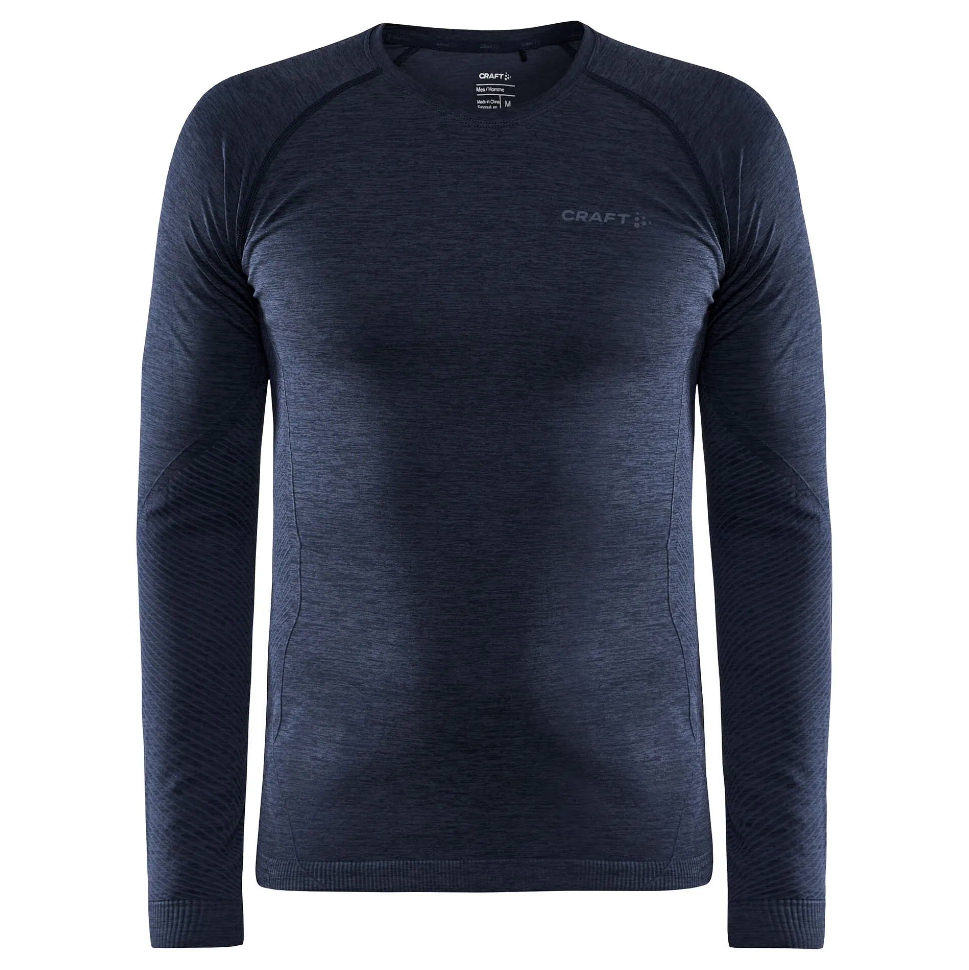 Shop Core Dry Active Comfort Long Sleeve Men - Dark Blue Shirts