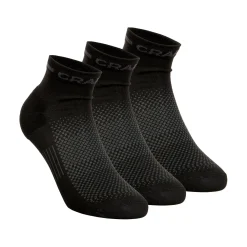 Store Core Dry Mid Running Socks 3 Pack - Running Clothing