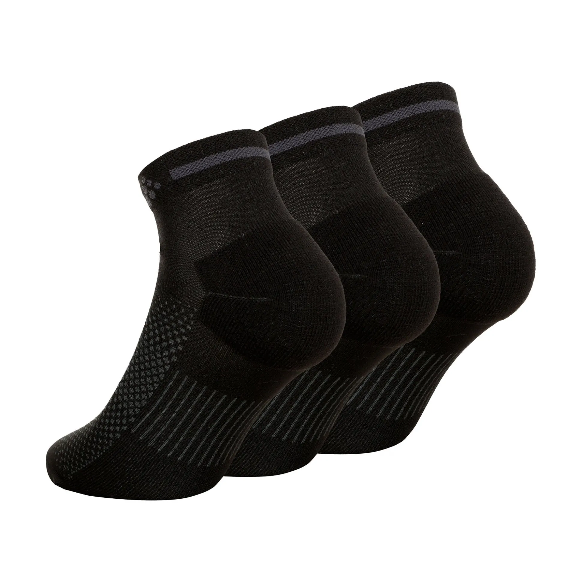 Store Core Dry Mid Running Socks 3 Pack - Running Clothing