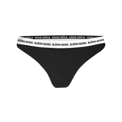 Cheap Core Logo String 2 Pack Women - Black, White Underwear