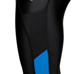 Fashion Core Long Running Tights Men - Black, Blue Running Clothing