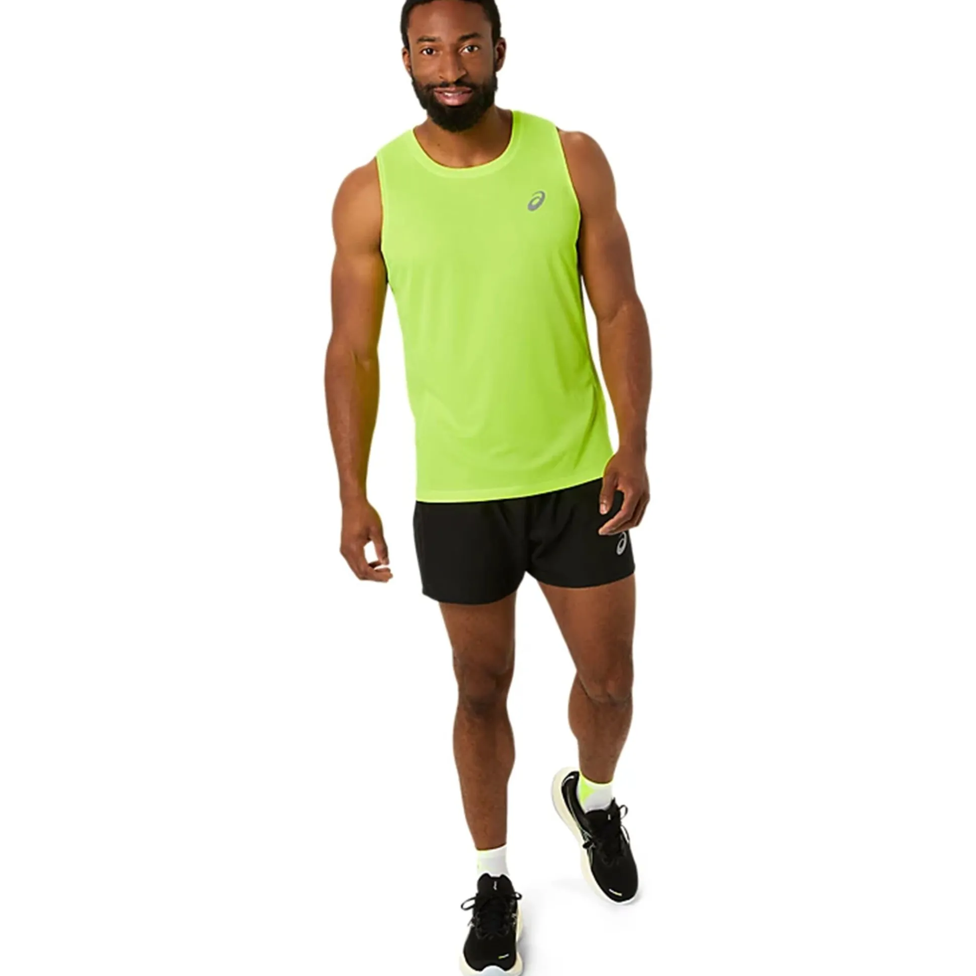 Flash Sale Core Running Shirt Men - Neon Yellow Running Clothing