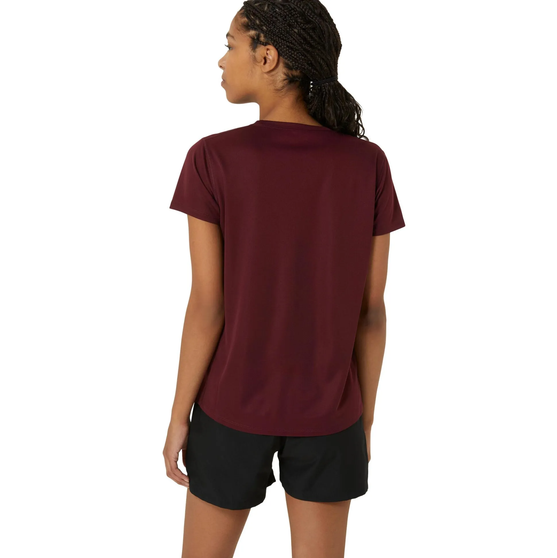 Online Core Running Shirt Women - Dark Red Running Clothing