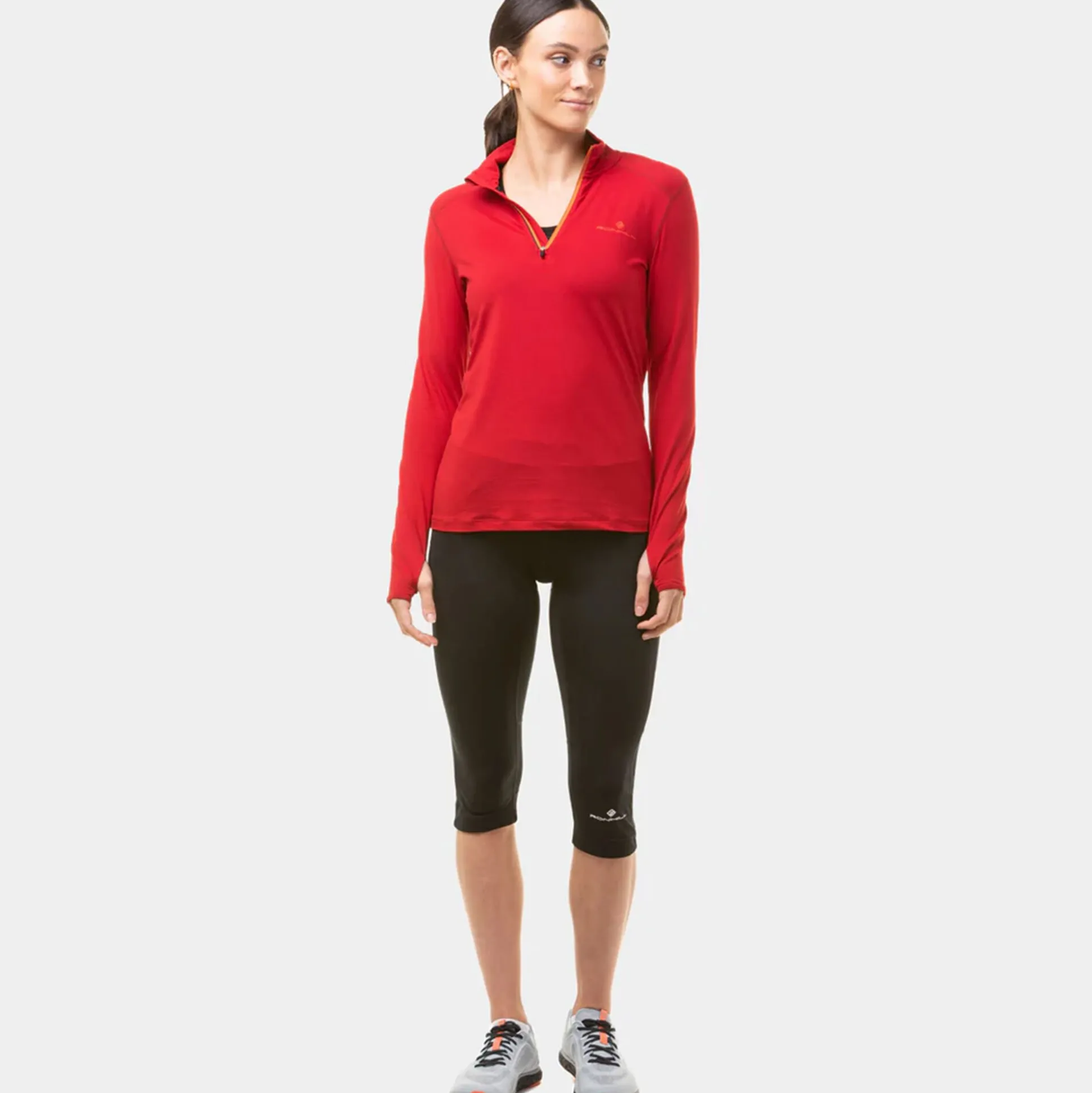 Outlet Core Thermal 1/2 Zip Running Shirt Women - Running Clothing
