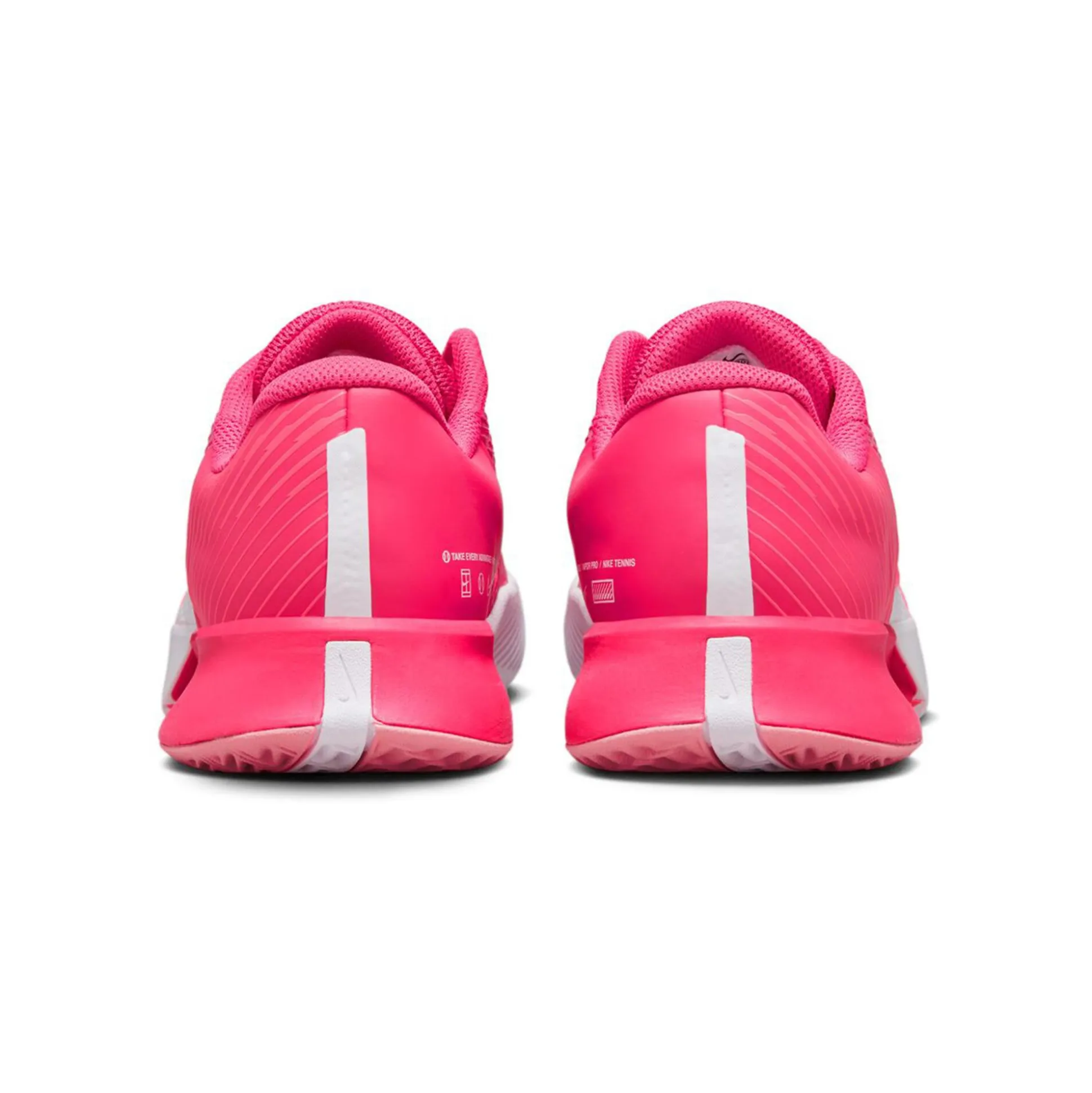 Shop Court Air Zoom Vapor Pro 2 Clay Court Shoe Women - Pink, White Clay Court Shoes