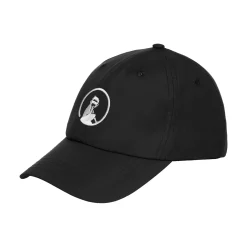 Hot Court Cap - Black, White Accessories