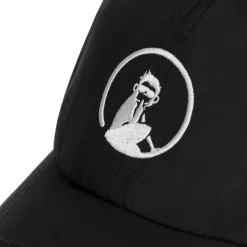 Hot Court Cap - Black, White Accessories