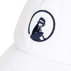 Clearance Court Cap - White, Black Accessories