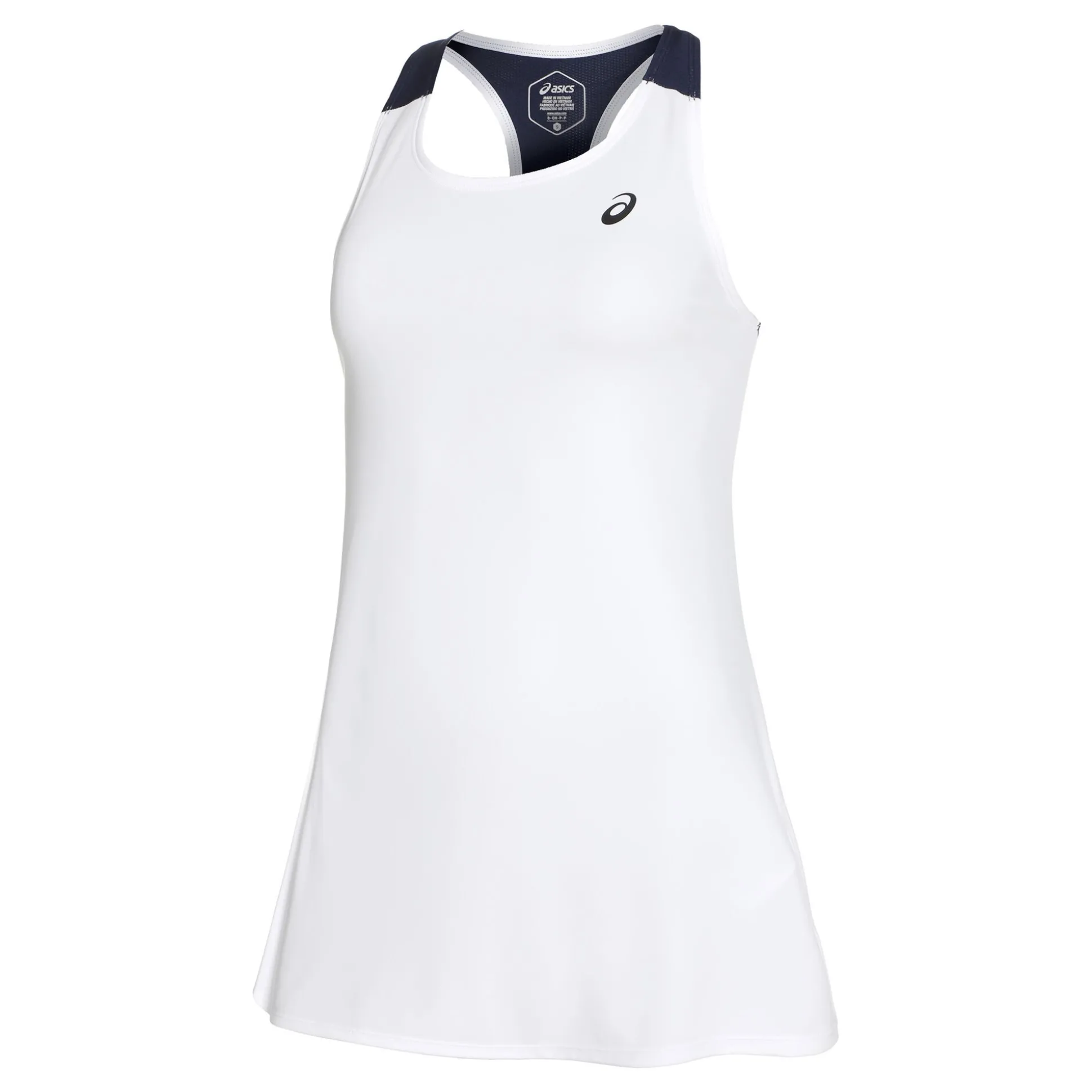Fashion Court Dress Women - White, Dark Blue Dresses