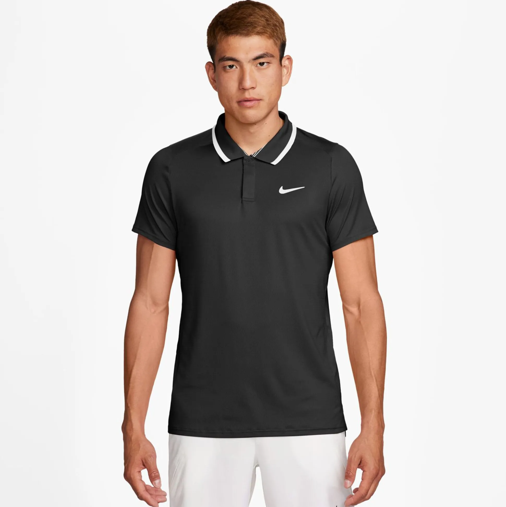 Fashion Court Dri-Fit Advantage Polo Men - Black, White Shirts