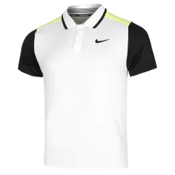 Online Court Dri-Fit Advantage Polo Men - White, Black Shirts