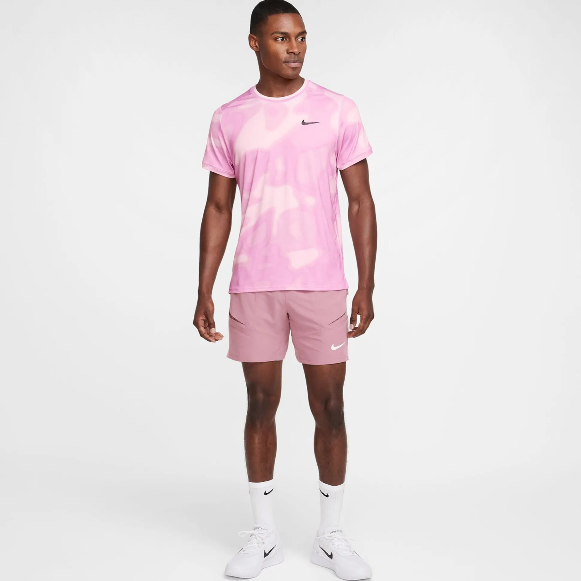 Clearance Court Dri-Fit Advantage Print T-Shirt Men - Shirts