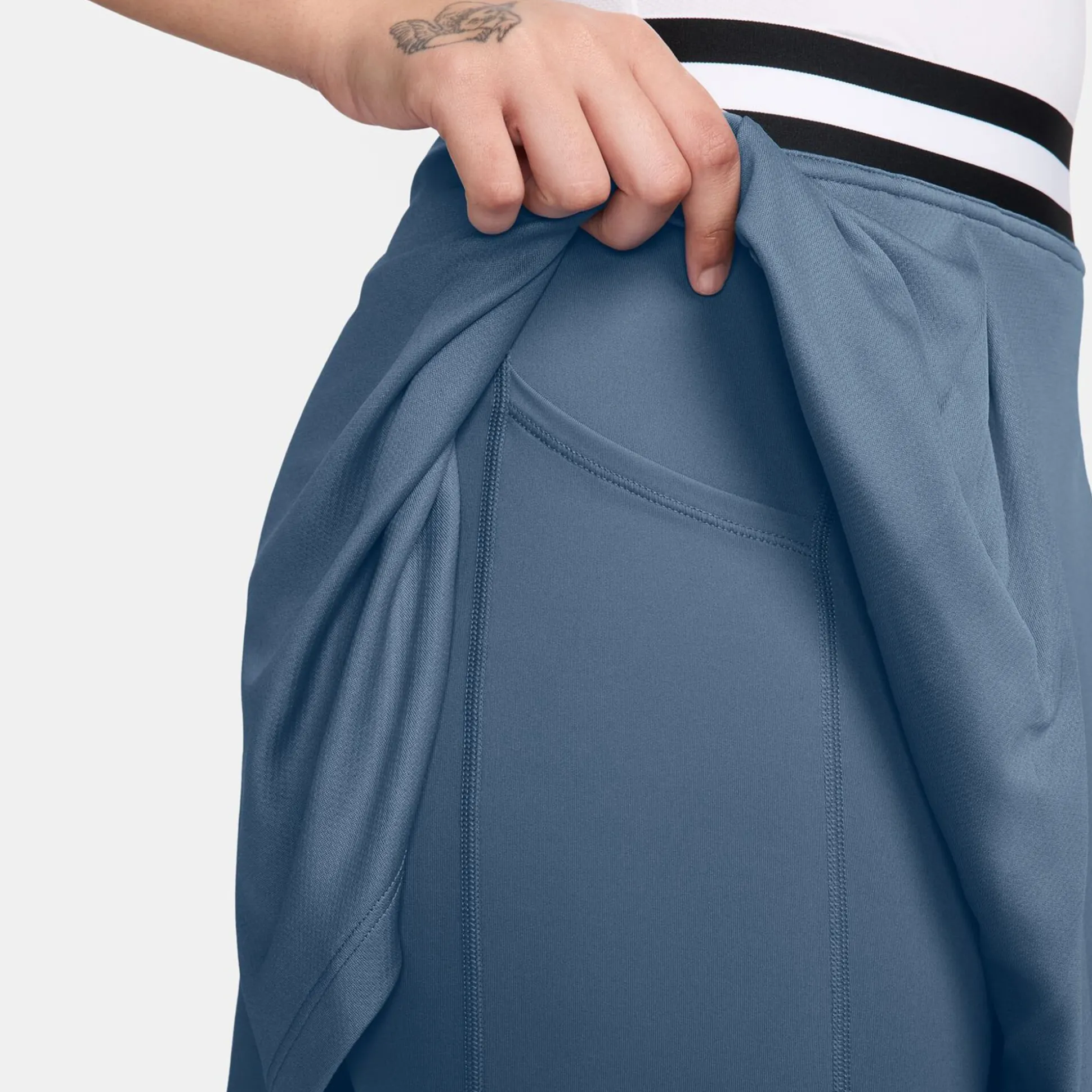 Hot Court Dri-Fit Heritage Skirt Women - Light Blue Skirts