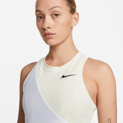 Best Court Dri-Fit Slam NT PS Tank Top Women - Cream, White Tops