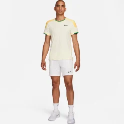 Hot Court Dri-Fit Slam T-Shirt Men - Cream, Multicoloured Shirts
