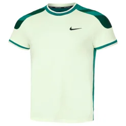 New Court Dri-Fit Slam T-Shirt Men - Light Green, Dark Green Shirts