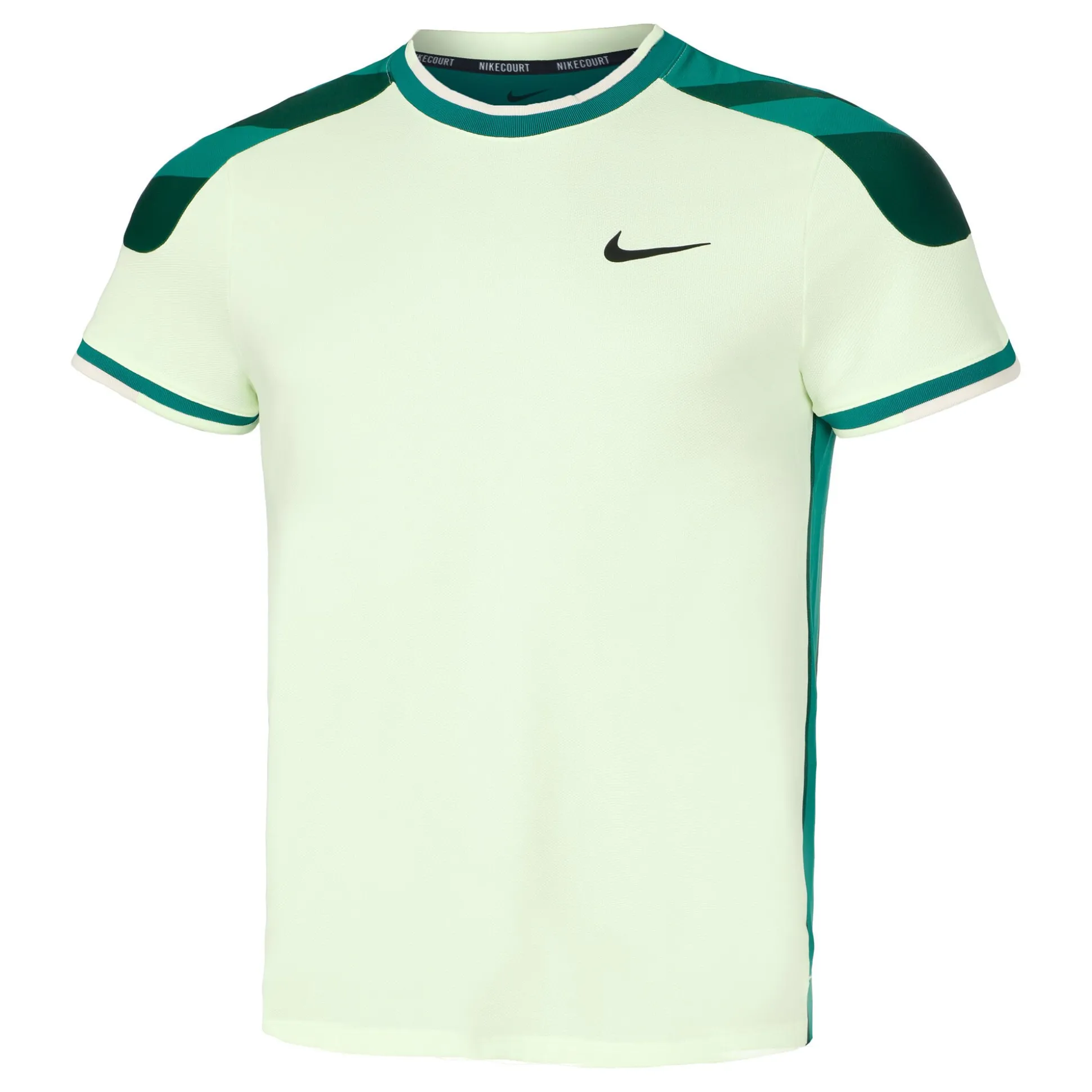 New Court Dri-Fit Slam T-Shirt Men - Light Green, Dark Green Shirts