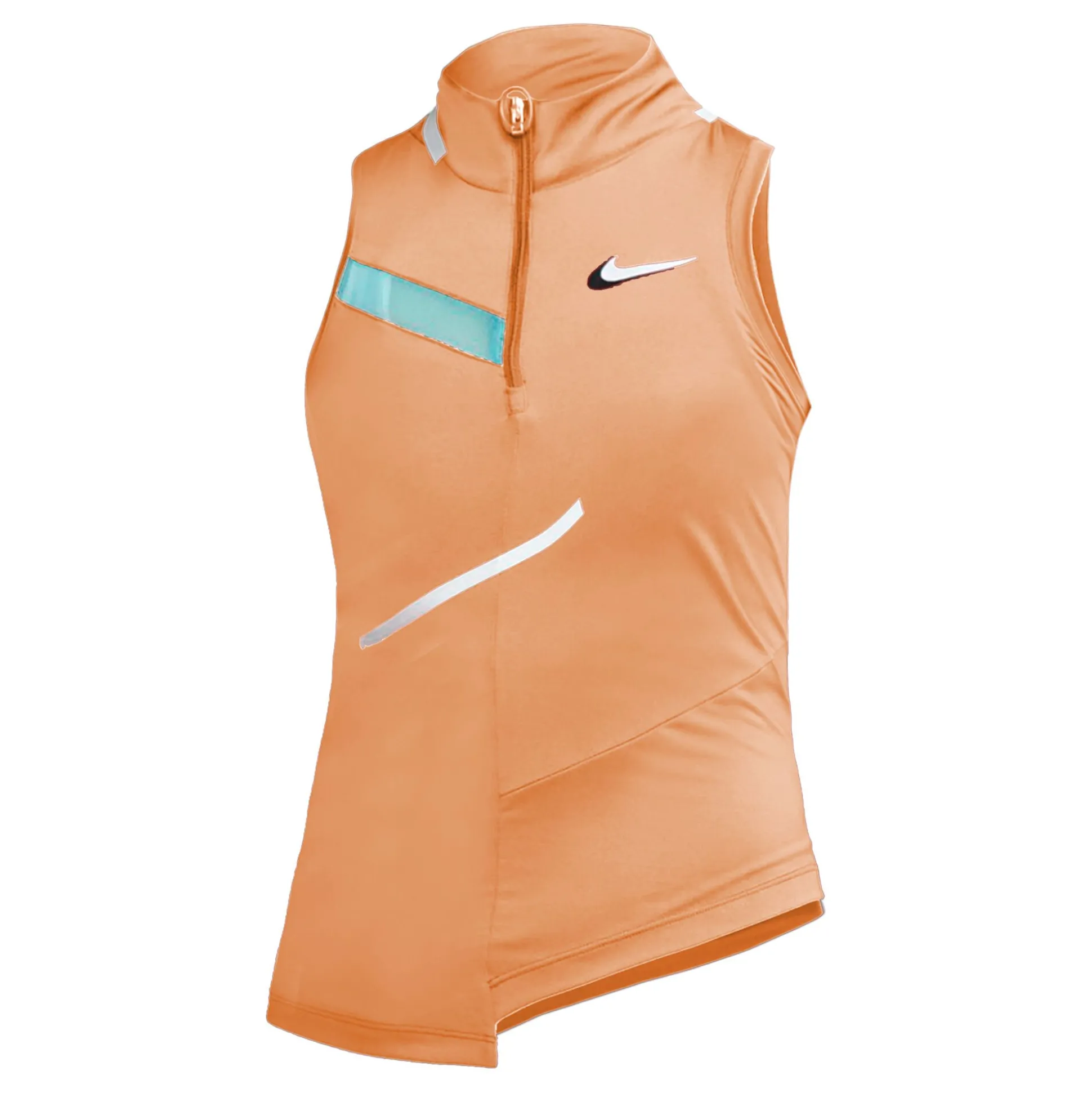 Store Court Dri-Fit Tank Top Women - Orange, Multicoloured Tops